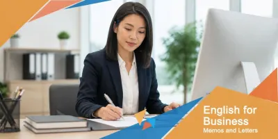 الإنجليزية للرسائل والمذكرات التجارية